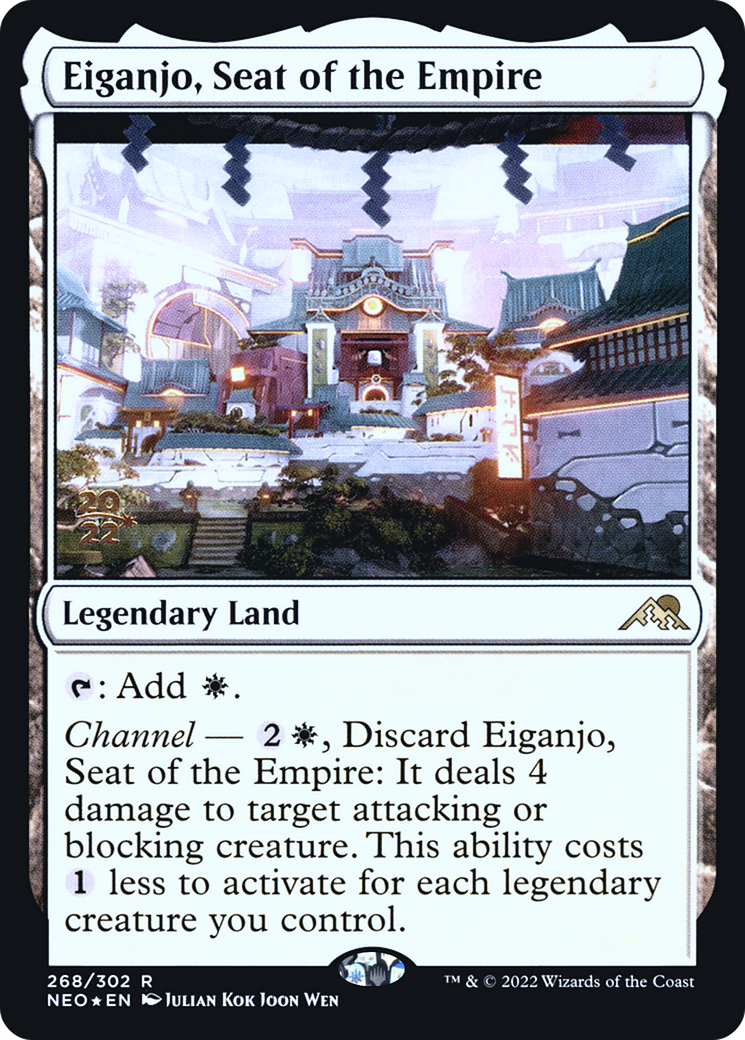 Eiganjo, Seat of the Empire (268) (Prerelease) - Foil