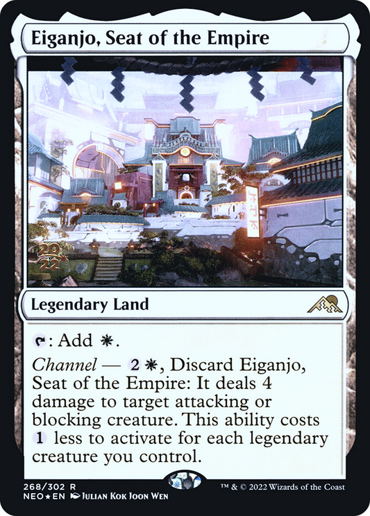 Eiganjo, Seat of the Empire (268) (Prerelease) - Foil