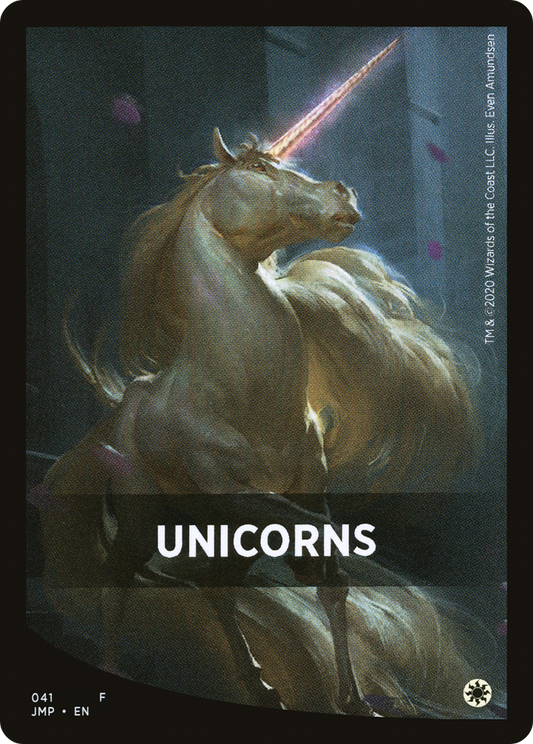 Unicorns Theme Card