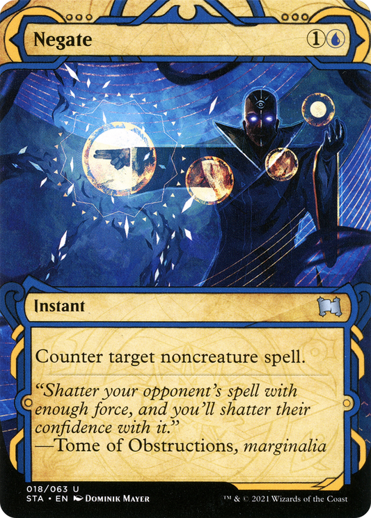 Negate (018) - Foil Etched