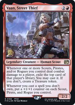 Vaan, Street Thief (0168) (Prerelease) - Foil