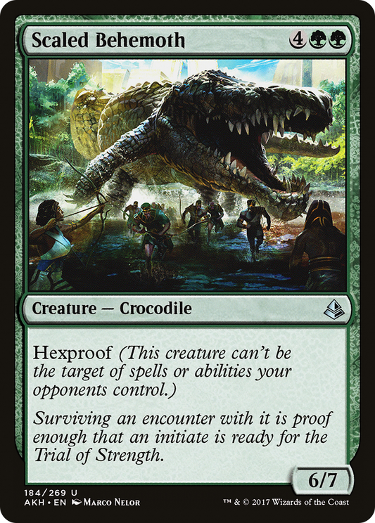 Scaled Behemoth - Foil
