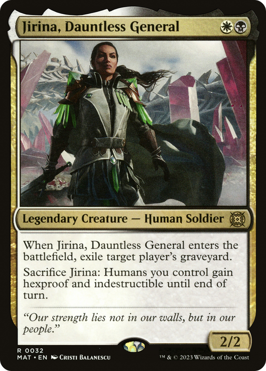 Jirina, Dauntless General - Foil