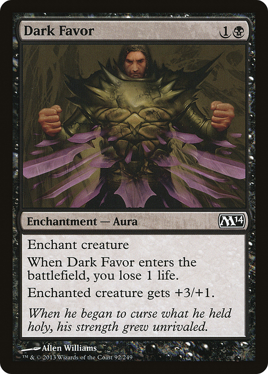 Dark Favor - Foil