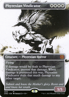Phyrexian Vindicator (300) (Borderless) (Showcase) - Foil