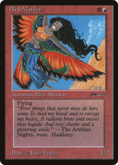 Bird Maiden (Dark Mana Symbol)