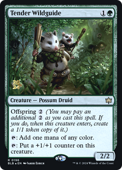 Tender Wildguide (0196) (Prerelease) - Foil