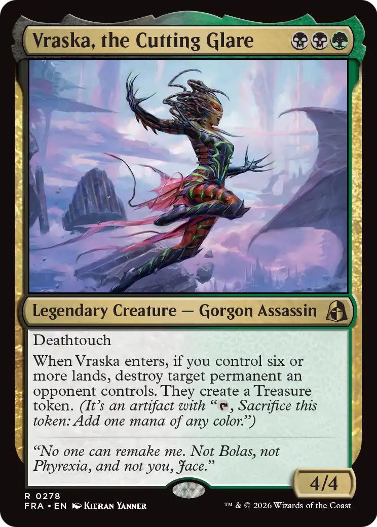Vraska, the Cutting Glare (FRA) - Foil