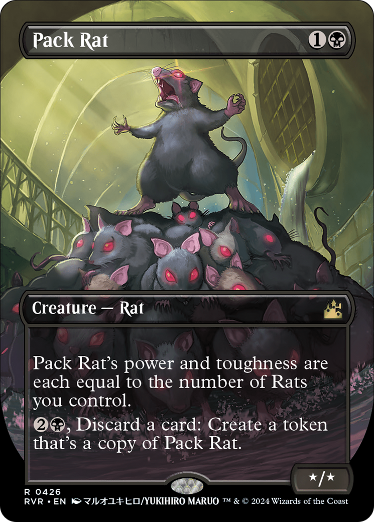 Pack Rat (0426) (Anime) (Borderless) - Foil