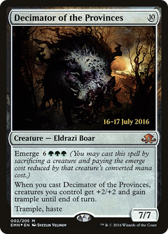 Decimator of the Provinces (002) (Prerelease) - Foil