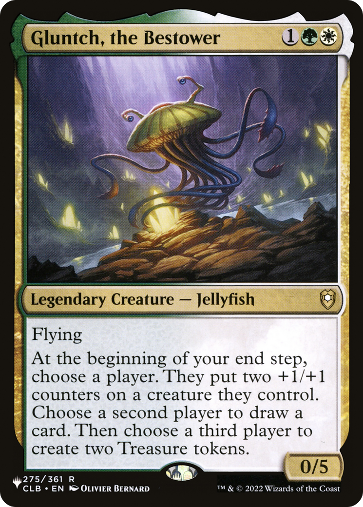 Gluntch, the Bestower (CLB-275) (PLST)