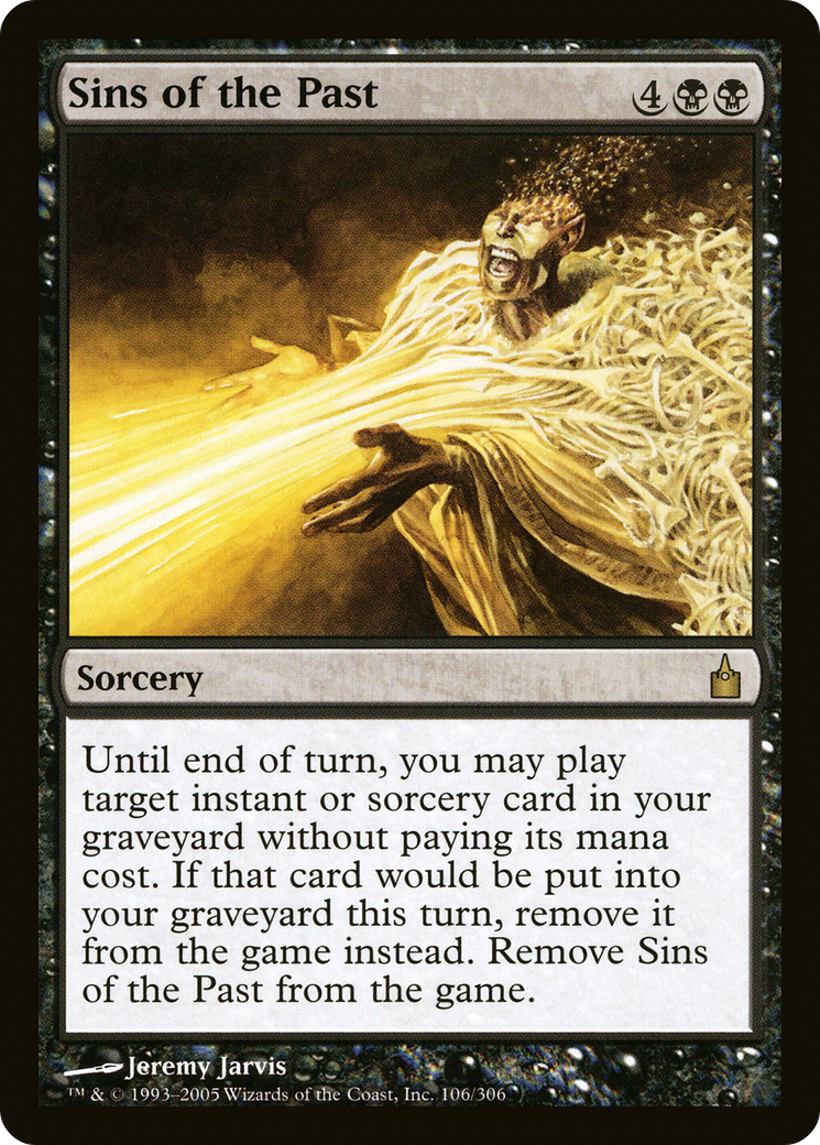 Sins of the Past - Foil