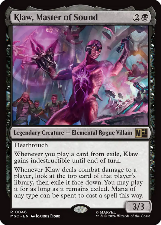 Klaw, Master of Sound (MSC) - Surge Foil