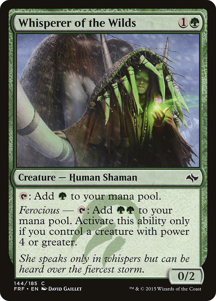 Whisperer of the Wilds - Foil