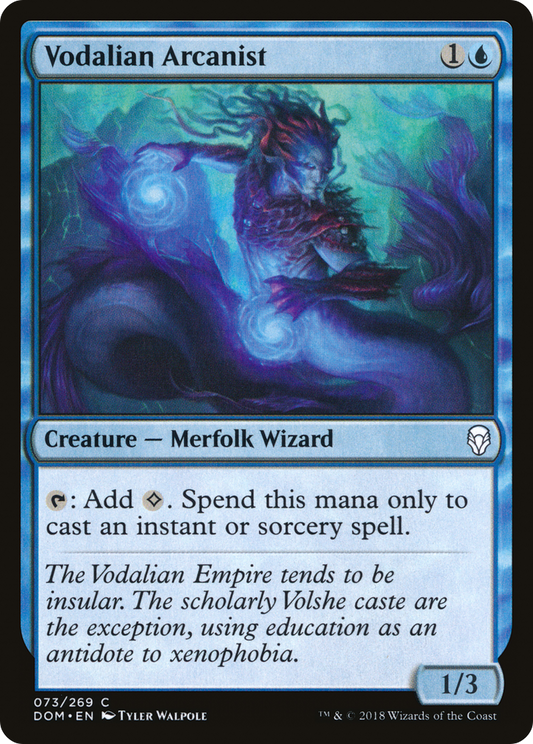 Vodalian Arcanist - Foil