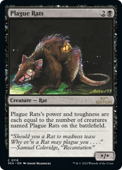 Plague Rats (Modern Frame)