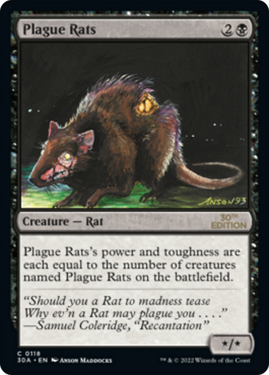 Plague Rats (Modern Frame)