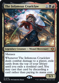 The Infamous Cruelclaw (0219) (Prerelease) - Foil