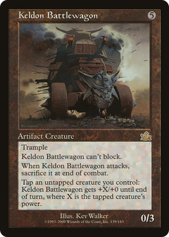 Keldon Battlewagon - Foil