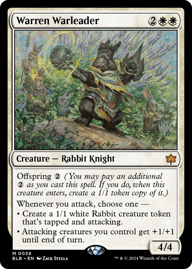 Warren Warleader (0038) (Promo Pack) - Foil