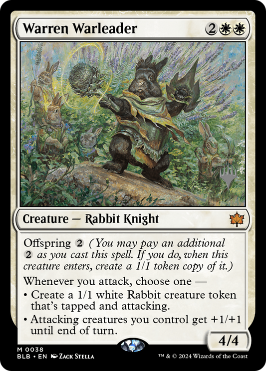 Warren Warleader (0038) (Promo Pack) - Foil