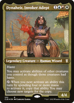 Dynaheir, Invoker Adept - Foil Etched