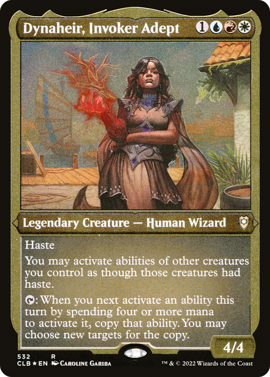 Dynaheir, Invoker Adept - Foil Etched