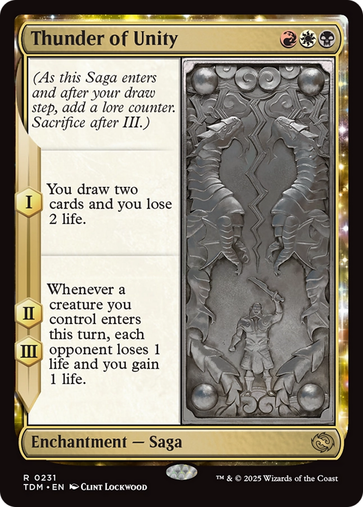 Thunder of Unity - Foil