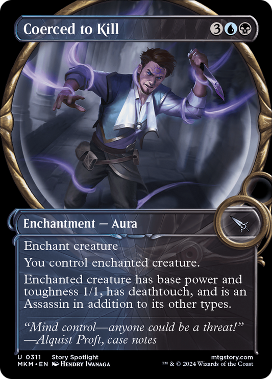 Coerced to Kill (0311) (Showcase) - Foil
