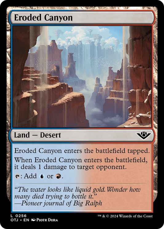 Eroded Canyon - Foil