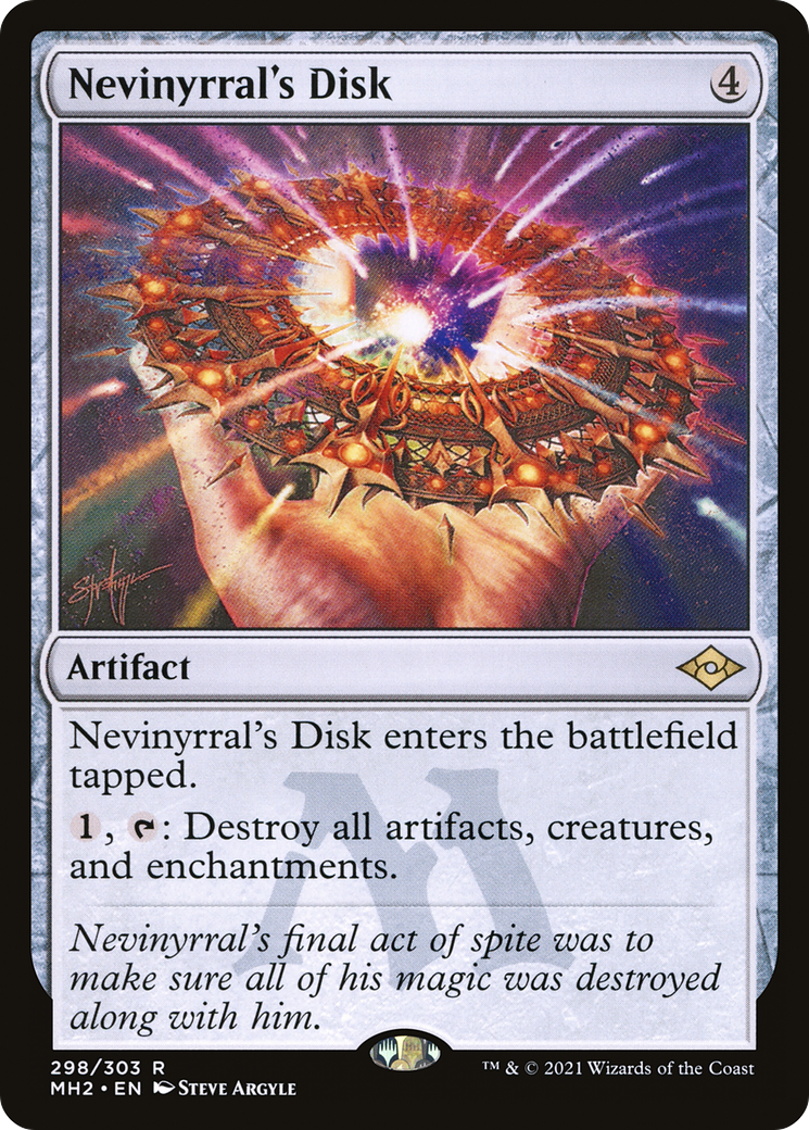 Nevinyrral's Disk - Foil Etched
