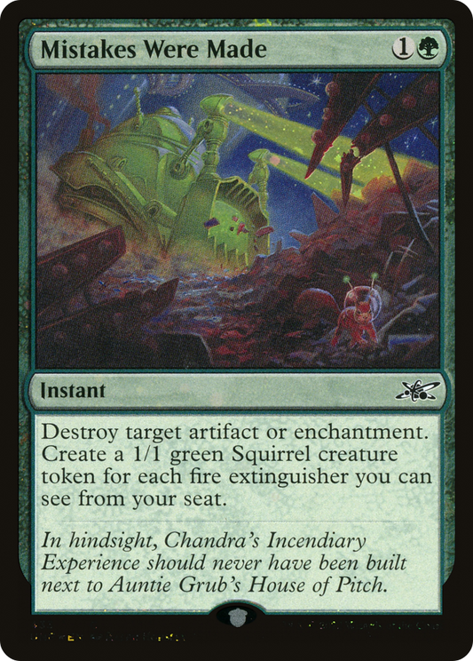 Mistakes Were Made (433) - Galaxy Foil