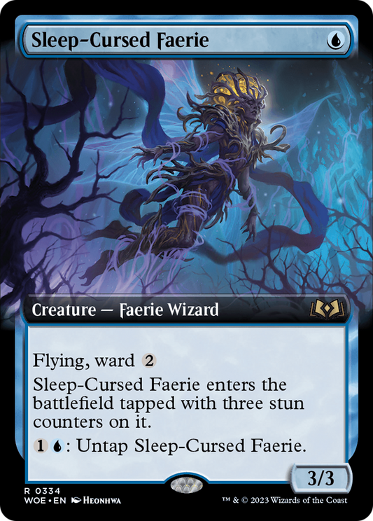 Sleep-Cursed Faerie (0334) (Extended Art) - Foil
