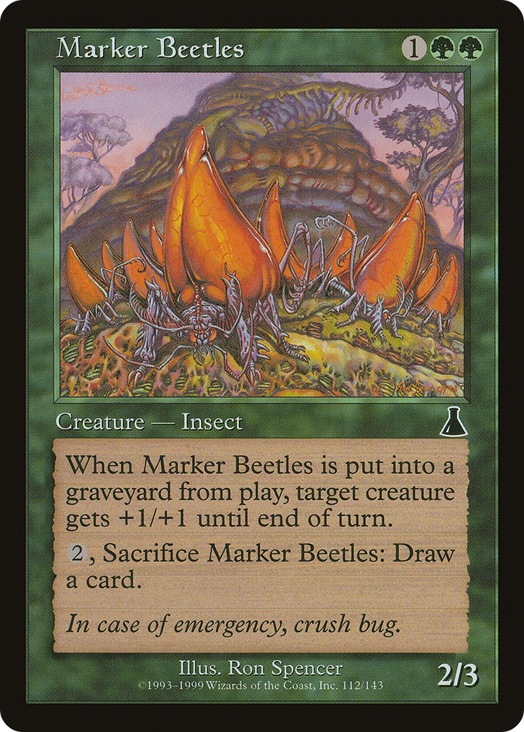 Marker Beetles - Foil