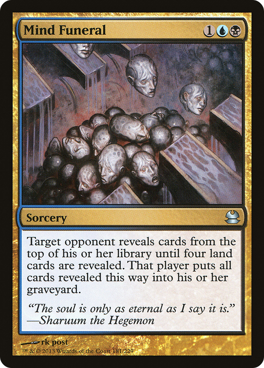Mind Funeral - Foil