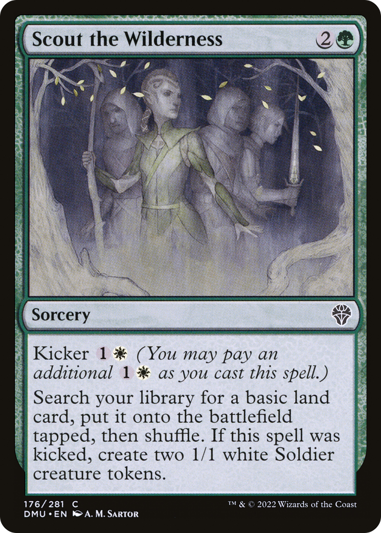 Scout the Wilderness - Foil