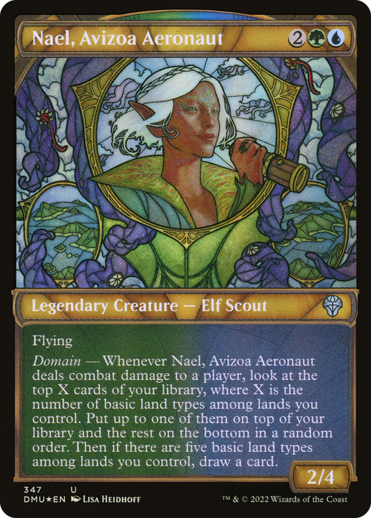 Nael, Avizoa Aeronaut (347) (Showcase) - Textured Foil