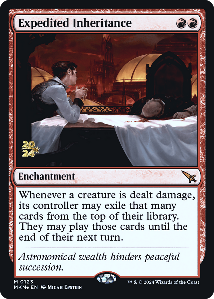 Expedited Inheritance (0123) (Prerelease) - Foil
