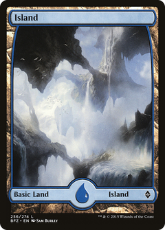 Island (256) (Full Art) - Foil