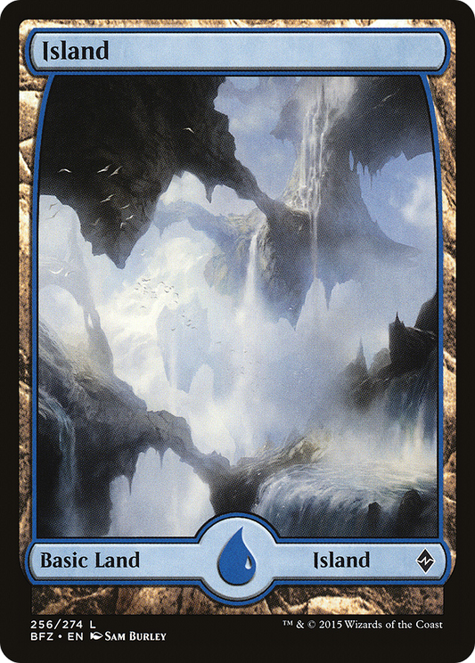 Island (256) (Full Art) - Foil