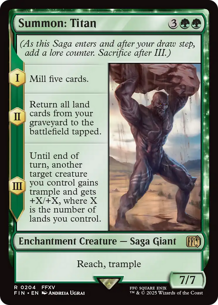 Summon: Titan - Foil