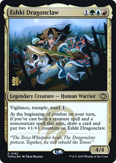 Eshki Dragonclaw (0182) (Prerelease) (PTDM) - Foil