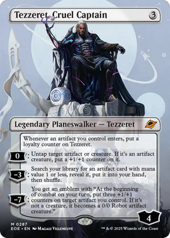 Tezzeret, Cruel Captain (0287) (Borderless)
