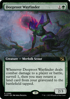 Deeproot Wayfinder (0369) (Extended Art) - Foil