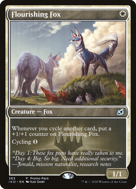 Flourishing Fox (365) (Promo Pack) - Foil