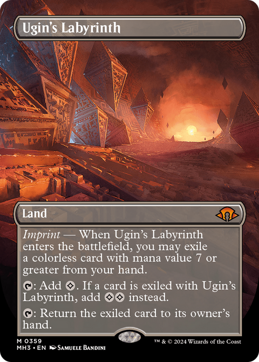 Ugin's Labyrinth (0359) (Borderless)