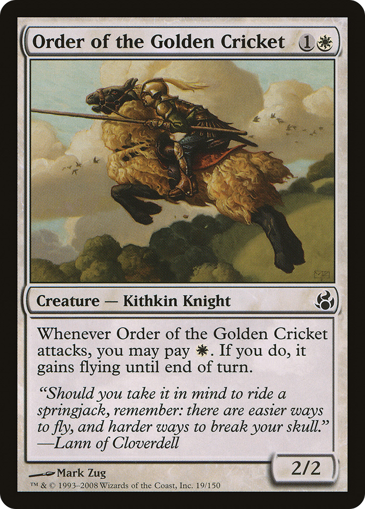 Order of the Golden Cricket - Foil