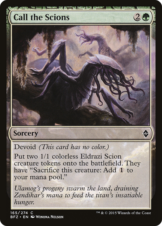 Call the Scions - Foil