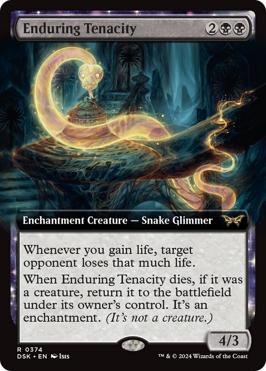 Enduring Tenacity (0374) (Extended Art) - Foil