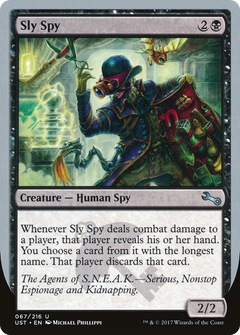 Sly Spy (Serious, Nonstop Espionage and Kidnapping.)
